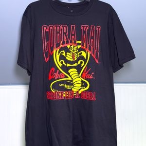 Cobra Kai Men Black T- Shirt